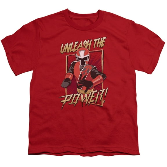 Power Rangers - Unleash - Youth Short Sleeve Shirt - Large