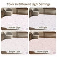 thumbnail image 7 of ODIKA Cute Motif Charming Frame Scattered Motifs Dotted Border Pink Flowing Dynamic Foldable Easy Care for Master Suite, California King, Under Bed, 7 of 7