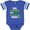 Football Blue and White, variant on Inktastic The Ladies are Lucky That I was Born St Patricks Day Baby Boy Boys Baby Bodysuit