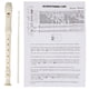 thumbnail image 2 of Flauta dulce soprano Irfora ABS Soprano Descant Flauta dulce Clarinete 8 agujeros Estilo alemán Llave G con tabla de digitación Palo de limpieza para niños principiantes Irfora Flauta dulce soprano, 2 of 7