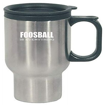

Funny Foosball Travel Mug - Stainless Steel - Great Sports Gift Idea