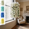 thumbnail image 7 of Bougainvillea Artificial Hanging Flowers Plants for Outdoors Decoration, Green Fake Flowers Silk Bougainvillea Vines Realistic UV Resistant Faux Flowers for Outdoor Planters Patio Yard, 7 of 7