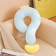 thumbnail image 1 of Funda de almohada de seda de hielo con sensación fresca, con signo de interrogación, para la siesta en la oficina, para estudiantes, para el cuello, para el coche, bonita y aterciopelada, de seda de h, 1 of 6