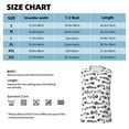 thumbnail image 6 of Haiem Men's Fish Bones Print Tank Tops Summer Sleeveless Cut Off Workout T-Shirts Fitness Vest Athletic Undershirts-X-Large, 6 of 8