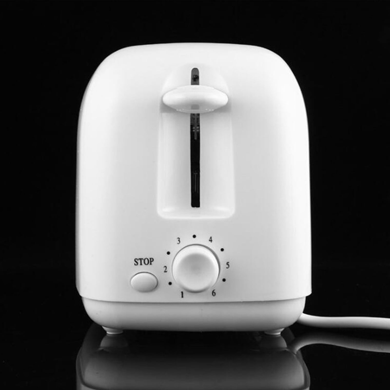 Electric Bread Toaster with 2 Slices Slot Single / Double Sides