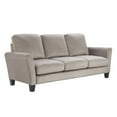 thumbnail image 1 of Serta Astoria 80" Flare Arm Fabric Sofa Soft Taupe, 1 of 1