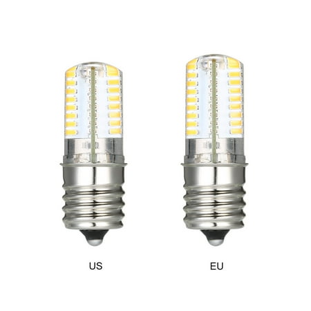 Pack Of 2 E17 Led Bulb Microwave Oven Light 4 Watt 6000k White Daylight Light Bulbs Ac100 140v