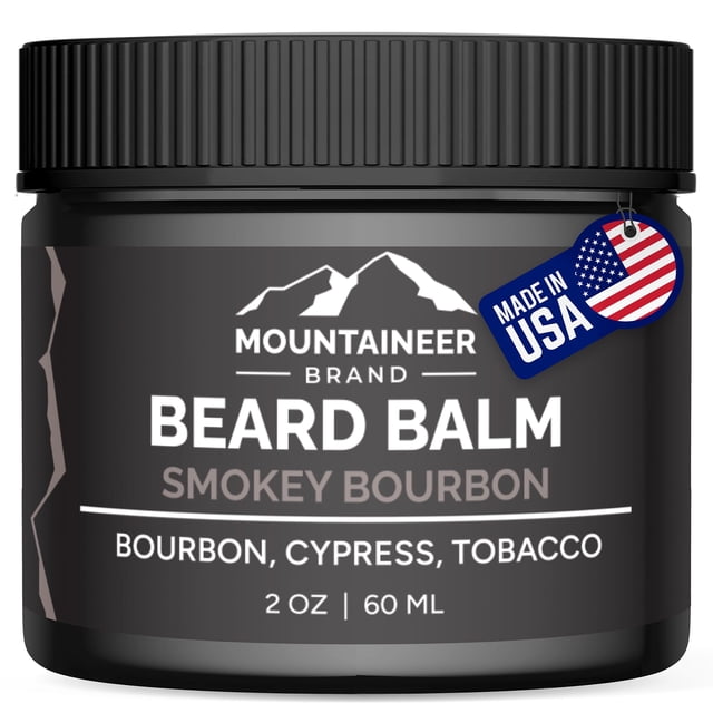 Bálsamo para barba Mountaineer Brand Natural Smokey Bourbon 60 ml
