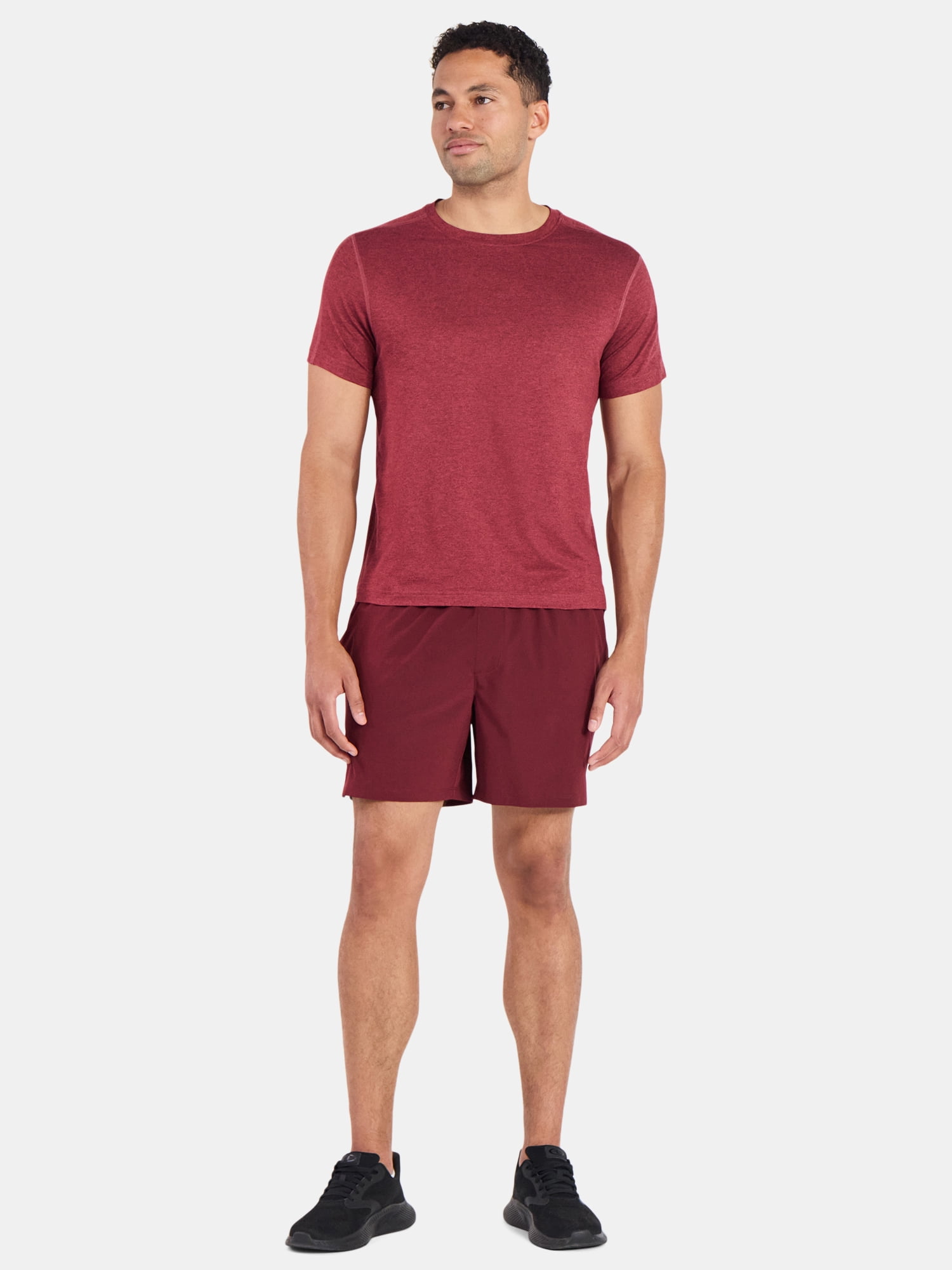 Athletic Works Men's and Big & Tall Men's Soft ButterCore Tee with Short Sleeves, Sizes S-5XL
