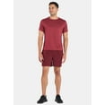 thumbnail image 2 of Athletic Works Men's and Big & Tall Men's Soft ButterCore Tee with Short Sleeves, Sizes S-5XL, 2 of 5