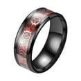 thumbnail image 3 of Anillo De Hombre Anillos De Boda Anillos De Moda Para El Día De San Valentín Aniversario De Vacaciones 12, 3 of 8