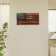 American Flag Challenge Display, Handmade Memorial Stand, Tabletop Coin Collection Rack, Multi-Layer