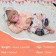 thumbnail image 4 of Muñeca Reborn FANCCI Lifelike Sleeping, 45 cm, vinilo completo, 4 of 6