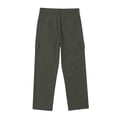 thumbnail image 4 of Homenesgenics Mens Pants Solid-Color Mid-Length Linen-Style Casual Pants with Pockets and Button Design Loose-Fit and Breathable Gray L, 4 of 9