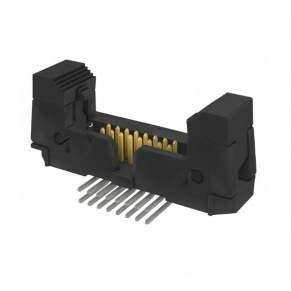 Pack of 2 EHF-108-01-F-D-RA Connector Header Through Hole, Right Angle 16 position 0.050 (1.27mm)