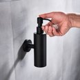 Matte Black Liquid Soap Dispenser pump Whipped Mousse Points Bottling