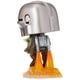 thumbnail image 4 of Funko Pop! Star Wars: El Mandaloriano - El Mandaloriano volando con el Niño, Gris, 4 of 8