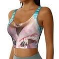 thumbnail image 2 of Fuzoiu Island Vacation Guinea Pig Print Women's Sports Vest,U-Back Sports Tank,Gym Vests,Athletic Sleeveless Shirts,Exercise Undershirts,Yoga, Gym, and Dance Wear-X-Large, 2 of 8