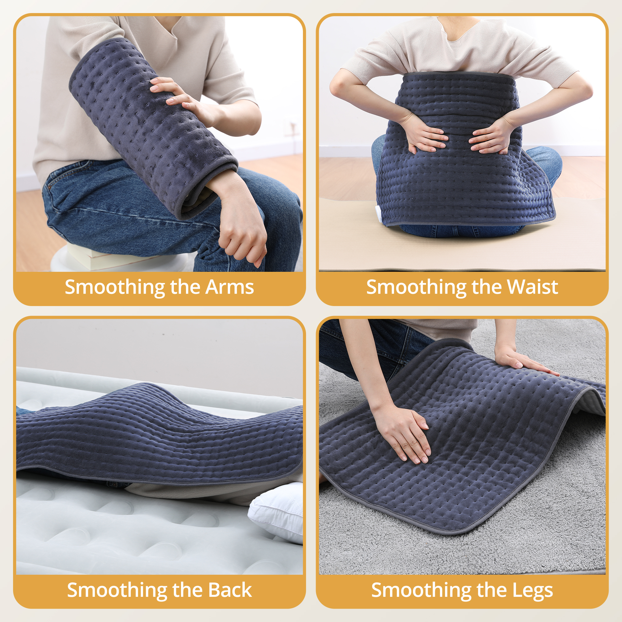 TaoTronics Extra Large Electric Heating Pad 33"×17" photo 8