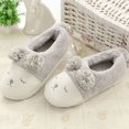 thumbnail image 2 of SHAR Winter Animal Pattern Plush Slippers for Women, 2 of 5