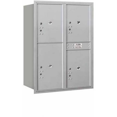 - Salsbury Industries 4C Horizontal Mailbox 11-Door High Unit (41