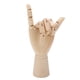 thumbnail image 5 of Mano de madera, modelo de mano de madera articulada con rotación, mano articulada, resistente y duradera, 5 of 14