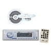 Pyle KTMRGS116 AMFM-MPX PLL Tuning Radio wSDMMC & USB, 5 - 1 Dual Cone Waterproof Stereo Speaker System