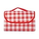 thumbnail image 3 of Manta de playa de picnic impermeable plegable moda 200 cm x 200 cm manta de camping para Rojo, 3 of 8
