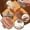 B, variant on Hearth & Gear Shampoo Comb Household Massage Silicone Shampoo Brush Cleaning Comb Scalp Massage Comb Bathing Tools Korean Exfoliating Mitten Tingle Tanning Lotion Foam Makeup Applicator Brush Back