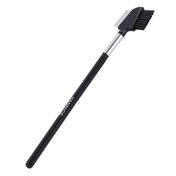 Cepillo para cejas, acero inoxidable, peine para cejas, pestañas, cepillo para pestañas, funcionamiento suave