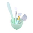 thumbnail image 4 of EeaseCA Ensemble de 5 Pcs Brosse en Silicone pour Masque Facial DIY (Vert), 4 of 7