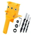 HACHUM 3 Pins Doweling Drill Locator Woodworking Tool Mini Plastic