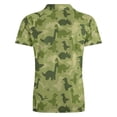thumbnail image 4 of Byoo Toddler Boys Summer Polo Shirt Camo Dinosaur All Over Print Golf Shirt Casual Short Sleeve Tee Tops, 4 of 4