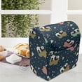 thumbnail image 4 of Panda Lounger Chair Bag, Doodle Style Characters with Hearts Stars and Polka Dots, High Capacity Storage with Handle Container, Lounger Size, Blue Multicolor, by Ambesonne, 4 of 5