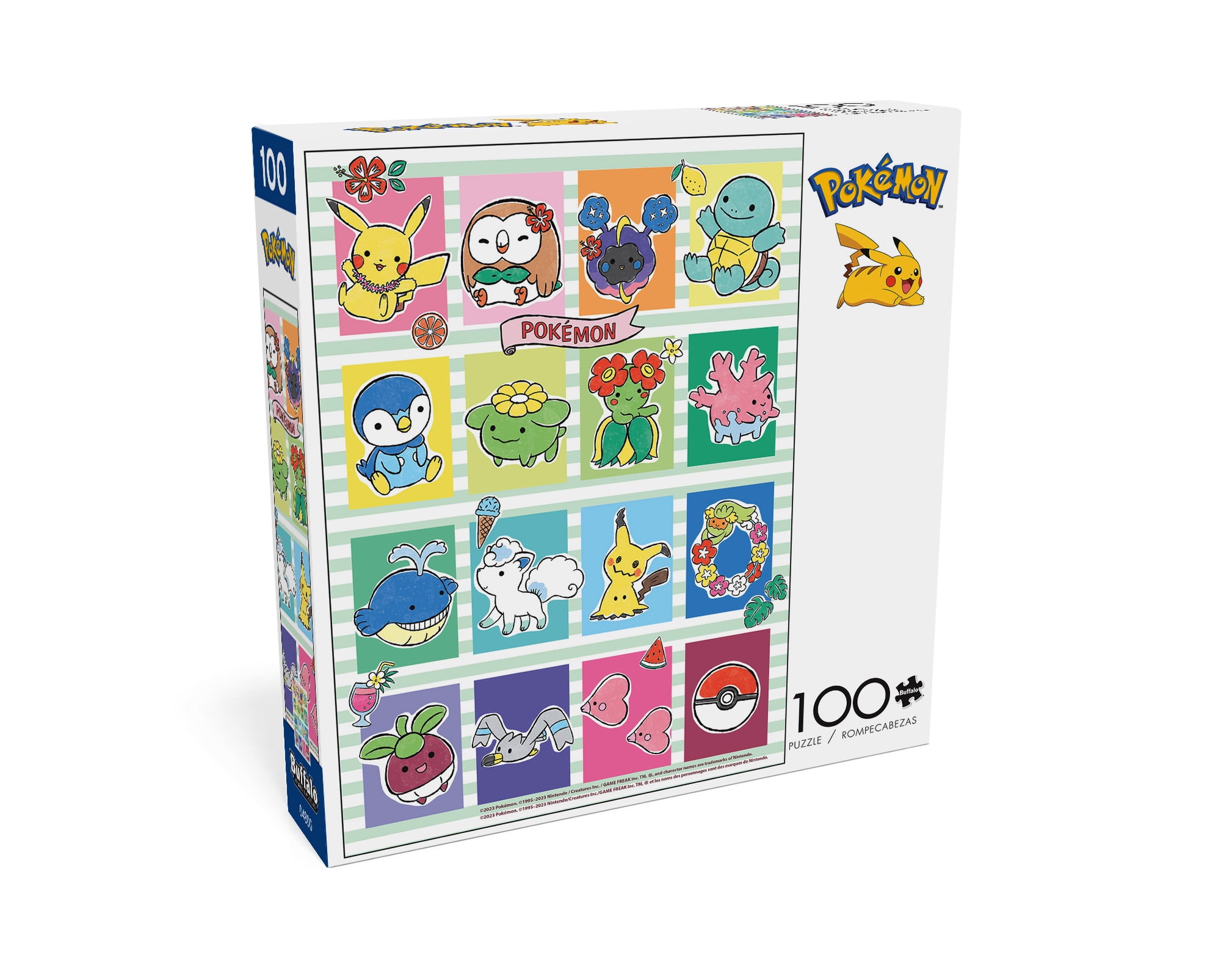 Buffalo Games 100-Piece Pokemon Cuties Interlocking Jigsaw Puzzle for Children Ages 6+