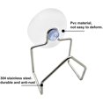 thumbnail image 4 of Porte-Éponge de Cuisine en Acier Inoxydable, Porte-Éponge en Acier Inoxydable Ventouse Ferme Porte-Éponge de Bain pour Chiffon, Couvercle d'Évier, Lot de 4 Savon, 4 of 7