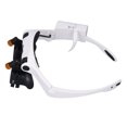 thumbnail image 1 of LED Magnifying Glass Kit, 1.5X 3X 4X 5X 6X 7X 10X Detachable Stand Head Mounted Magnifier  for Painting Welding Projects, 1 of 7