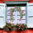 thumbnail image 6 of Lifelike Rose Vine Flowers For Wall Window Doorway Event Home Garden Decoration Display, 6 of 7