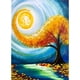 thumbnail image 1 of Pintura de diamante (DE1559) Sun Halo Tree 5D DIY Square Picture Mosaic Decor 20X30cm FLhrweasw Nuevo, 1 of 1