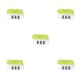 thumbnail image 3 of Methold USB Universal de 3 puertos para teléfono móvil, de enchufe europeo/estadounidense, adaptador de de pared de viaje, Type1 NO1, 3 of 5