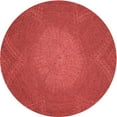 thumbnail image 1 of Ahgly Company Machine Washable Indoor Square Transitional Red Area Rugs, 3' Square, 1 of 7