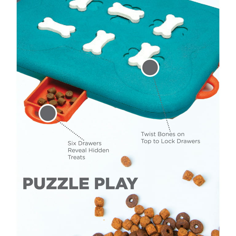 Outward Hound Nina Ottosson Dog Casino Unlock Pull & Treat Puzzle Game Sb10  for sale online