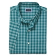 thumbnail image 2 of Camisa Hamilton Popelina Verde de Manga Corta Arrow para Hombre Talla 3XL Largo, 2 of 6