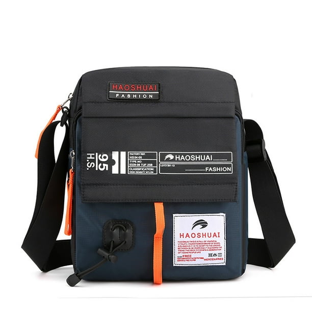 Bolso bandolera casual con bandolera para hombre