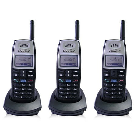 Engenius Cordless Telephone - Engenius FreeStyl 1 HC (3 Pack) Cordless Phone Handset
