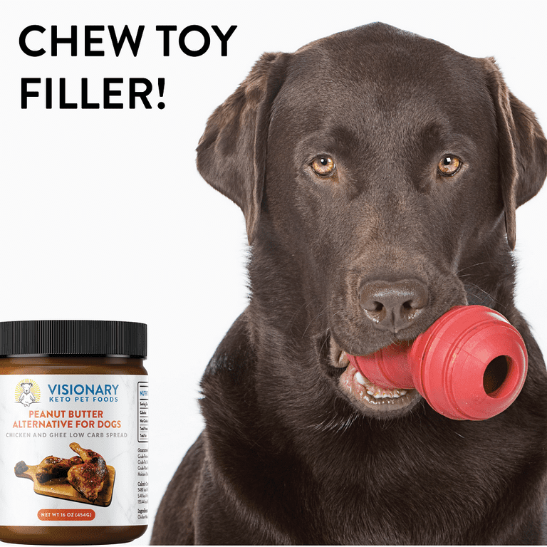  Peanut Butter Dog Toy, Dog Peanut Butter Toy Filler, Dog  Chew Toy