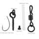 thumbnail image 3 of Ronnie Rig Accesorio, Anzuelos de Pesca de Carpa Giratorios Anzuelos de Pesca Accesorio de Pesca de Carpa Funcionalidad de Alta precisión Jadeshay A, 3 of 8