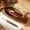 Brown-BW, variant on MMJ Vintage Faux Leather Pencil Case Large Capacity Zipper for Office Travel 7.9x2x1.6in