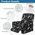 thumbnail image 5 of FUIALDOLG Cowboy Moon Pattern Recliner Chair Cover, Stretch Reclining Sofa Covers with Pockets,Washable Lazy Boy Recliner Slipcovers, Couch Protector for Home Decor, 5 of 7