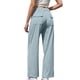 thumbnail image 2 of TaTaai Women's Solid Color Corduroy Sweatpants Elastic Waist Long Trousers with Pockets Casual Loose Sport Pants for Daily Outdoor Wear Gift, 2 of 5